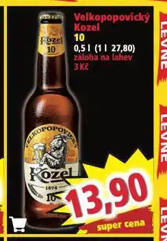 Norma Pivo velkopopovický kozel nabídka