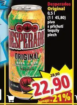 Norma Pivo desperados nabídka