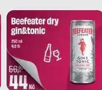 BonVeno Beefeater dry gin&tonic 250ml 40% nabídka