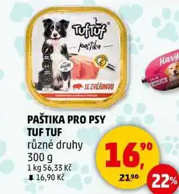 Penny Market PAŠTIKA PRO PSY TUF TUF, 300 g nabídka