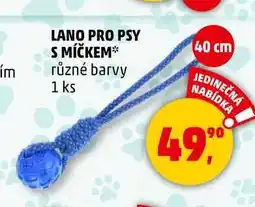 Penny Market LANO PRO PSY S MÍČKEM, 1 ks nabídka