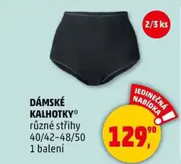 Penny Market DÁMSKÉ KALHOTKY, 1 balení nabídka