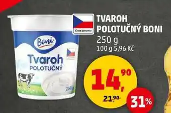 Penny Market TVAROH POLOTUČNÝ BONI, 250 g nabídka