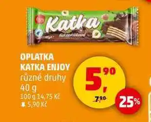 Penny Market OPLATKA KATKA ENJOY, 40 g nabídka