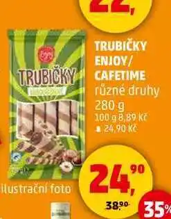 Penny Market TRUBIČKY ENJOY/CAFETIME, 280 g nabídka