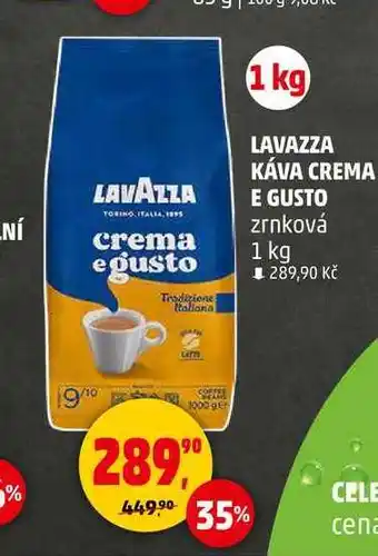 Penny Market LAVAZZA KÁVA CREMA E GUSTO zrnková, 1 kg nabídka