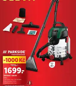 Lidl PARKSIDE Tepovac 1 600 W nabídka