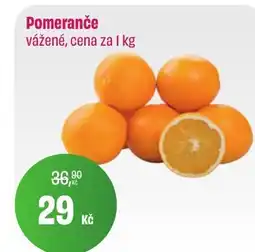 BonVeno Pomeranče nabídka