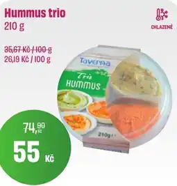 BonVeno Hummus trio nabídka