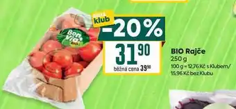 Billa BIO Rajče 250 g nabídka