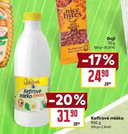 Billa Kefírové mléko 950 g nabídka