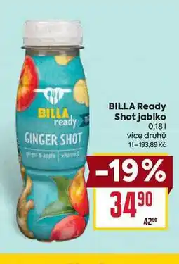 Billa BILLA Ready Shot jablko 0,18l nabídka