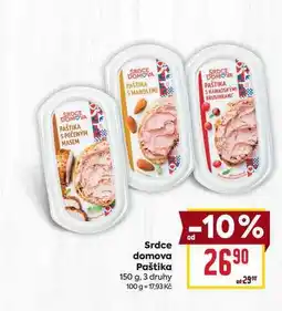 Billa Srdce domova Paštika 150 g nabídka