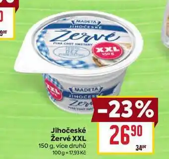 Billa Jihočeské Žervé XXL 150 g nabídka