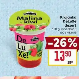 Billa Krajanka DeLuxe dezert 150 g nabídka