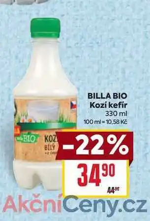 Billa BILLA BIO Kozí kefír 330 ml nabídka