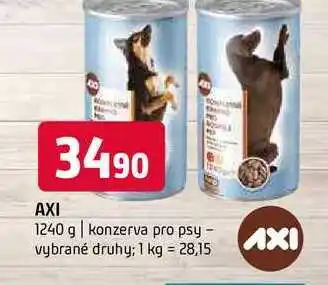 Terno AXI 1240 g konzerva pro psy vybrané druhy nabídka