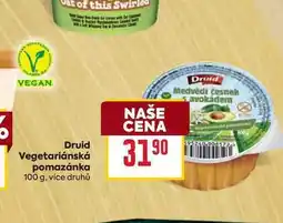 Billa Druid Vegetariánská pomazánka 100g nabídka