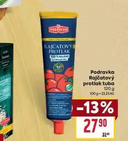 Billa Podravka Rajčatový protlak tuba 120 g nabídka