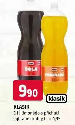 Terno Klasik 2l limonáda s příchutí vybrané druhy nabídka