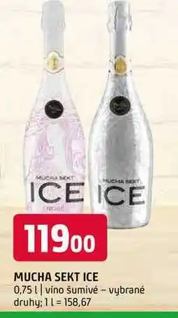 Terno Musha sekt ice 0,75l víno šumivé vybrané druhy nabídka