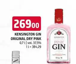 Terno Kensington gin original dry pink 0,7l vol. 37,5% nabídka