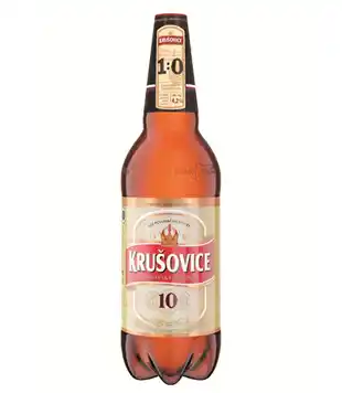 Terno Krušovice 10°, světlé výčepní pivo (PET) 1.5l nabídka