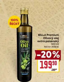 Billa BILLA Premium Olivový olej extra panenský 500 ml nabídka