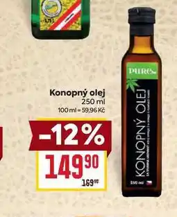 Billa Konopný olej 250 ml nabídka