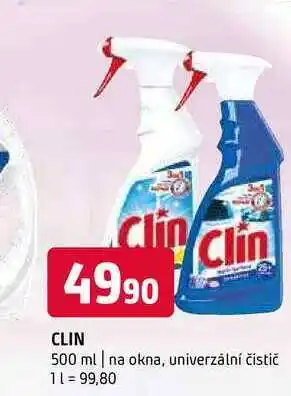 Terno Clin 500 ml na okna, univerzální čistič nabídka