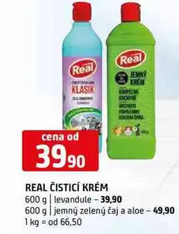 Terno Real čisticí krém 600 g jemný zelený čaj a aloe nabídka