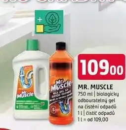 Terno MR. MUSCLE 750 ml biologicky odbouratelný gel na čistění odpadů čistič odpadů nabídka