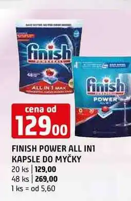 Terno Finish Powerball All in 1 Max tablety do myčky nádobí nabídka