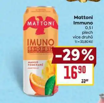 Billa Mattoni Immuno 0,51 plech nabídka