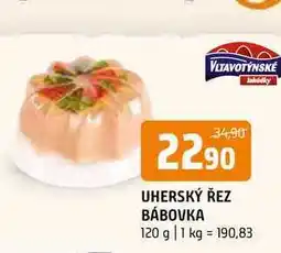 Terno Uherský řez bábovka 120g nabídka