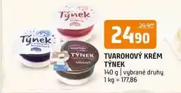 Terno Tvarohový krém týnek 140 g vybrané druhy nabídka