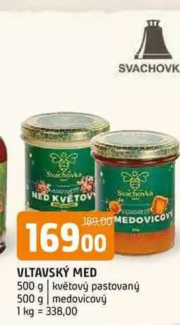 Terno Vltavský med květový pastovaný 500 g medovicový nabídka