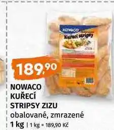 Terno Nowaco Kuřecí stripsy zizu 1kg nabídka