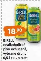 Terno Birell nealkoholické pivo ochucené, vybrané druhy 0,5l nabídka