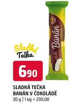 Terno Sladká tečka Banány v čokoládě 30g nabídka