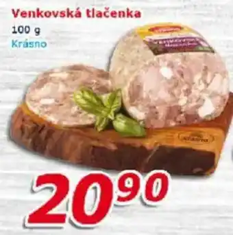 ESO MARKET Venkovská tlačenka nabídka