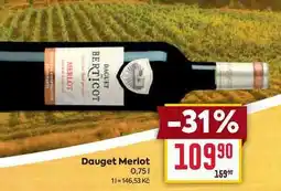 Billa Dauget Merlot 0,75l nabídka