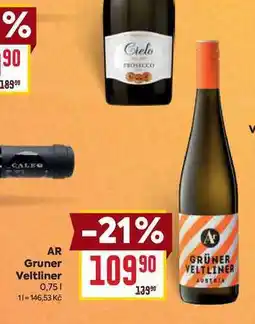 Billa AR Gruner Veltliner 0,75l nabídka