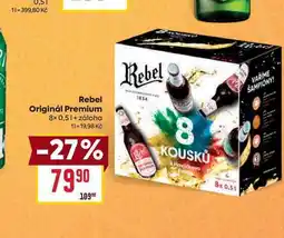 Billa Rebel Originál Premium 8x 0.5l nabídka