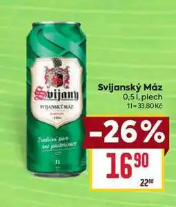 Billa Svijanský máz 0,5l (plechovka) nabídka