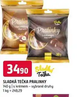 Terno Sladká tečka pralinky 140 g s krémem vybrané druhy nabídka