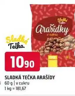 Terno Sladká Tečka Arašídky 60 g v cukru nabídka