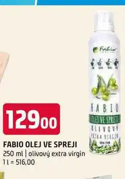 Terno Fabio olej ve spreji 250 ml olivový extra virgin nabídka