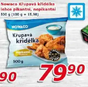 ESO MARKET NOWACO Křupavá křidélka lehce pikantní, nepikantní nabídka