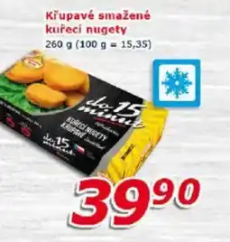 ESO MARKET Křupavé smažené kuřecí nugety nabídka